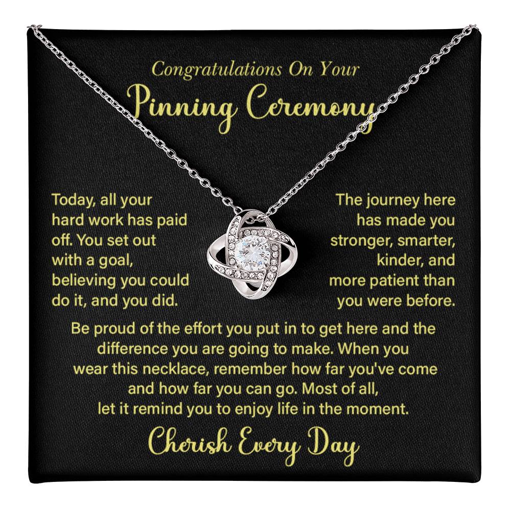 Congratulations On Your Pinning Ceremony Necklace Pinning Ceremony Necklace Gift Congratulations Pinning Ceremony Jewelry Journey Of Success Necklace Pinning Ceremony Milestone Necklace Necklace To Celebrate Hard Work Pinning Ceremony Keepsake Jewelry