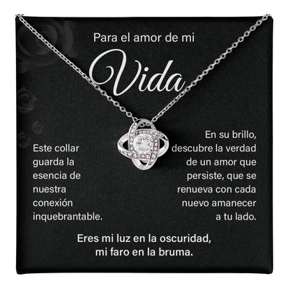 Para el amor de mi Vida Este collar guarda la esencia de nuestra.
