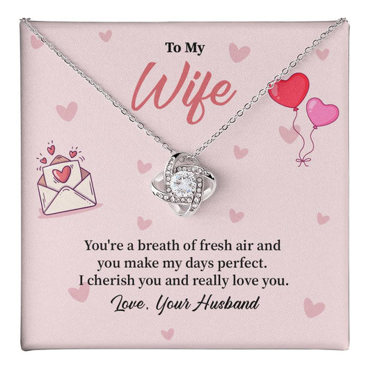 Romantic Wife Necklace Gift from Husband Love Box