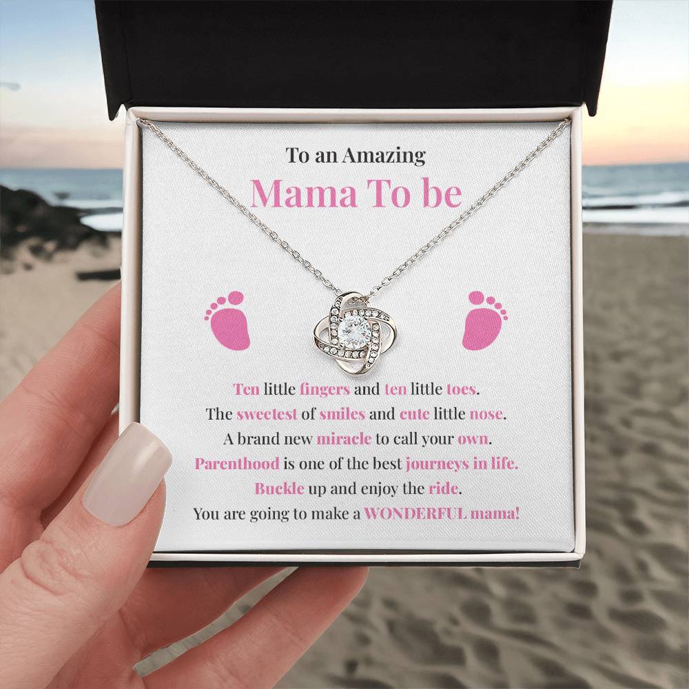 Mama To Be Necklace Gift for Expecting Mom