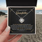 Necklace Gift in Memory of Grandfather With Message Card