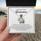 Graduation Gift Necklace for Daughter, Sister, Niece
