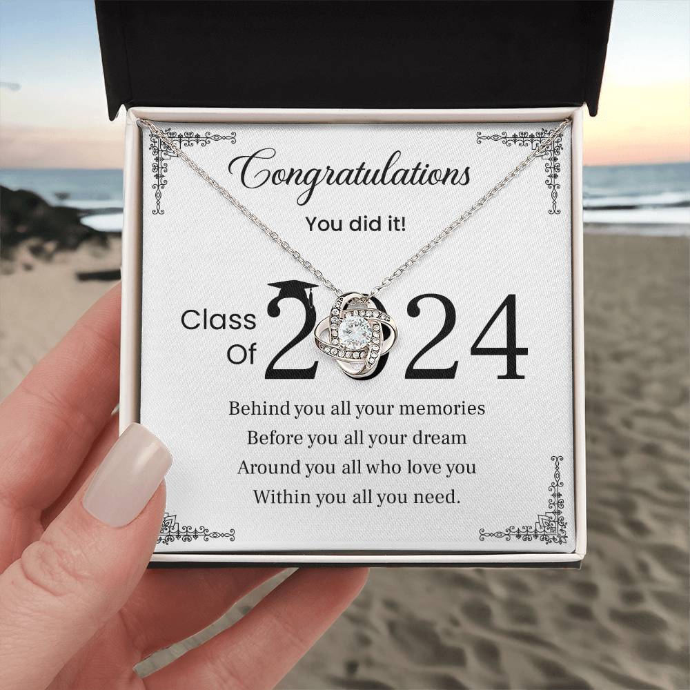 Congratulations Class Of 2024 Necklace Necklace For Bright Memories Celebrate Your Potential Necklace Necklace For Your Unique Gift For Class Of 2024 Celebration Proud Graduate Necklace Necklace For Future Dreams Class Of 2024 Graduation Necklace