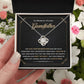 Necklace Gift in Memory of Grandfather With Message Card