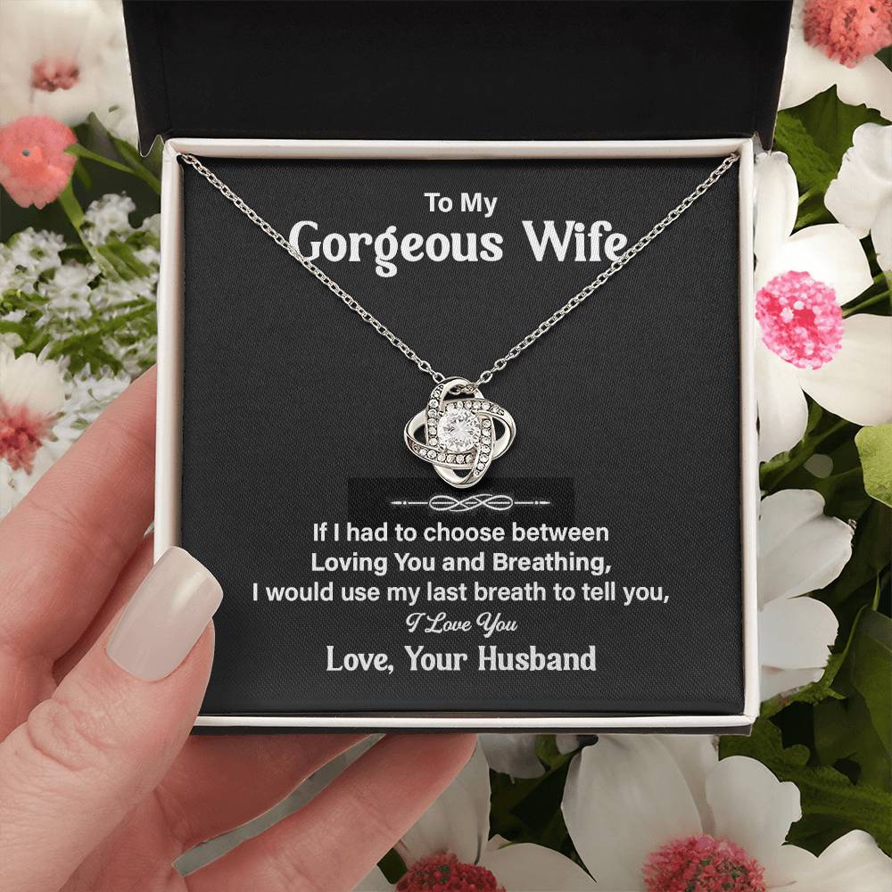 Necklace Gift for Wife from Husband – Last Breath Love