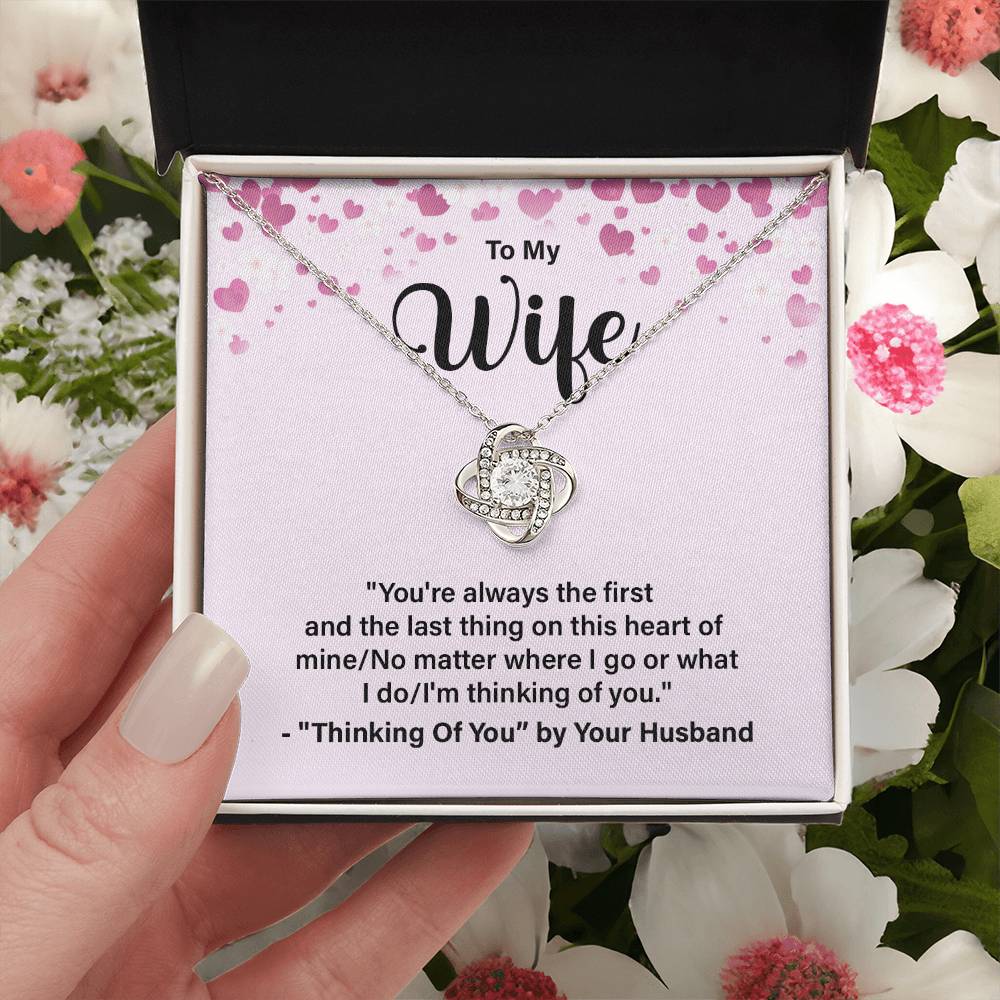 Thinking of You Wife Gift – Message Card Included