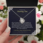 I'm Sorry Necklace Gift for Her Forgiveness With Message Card