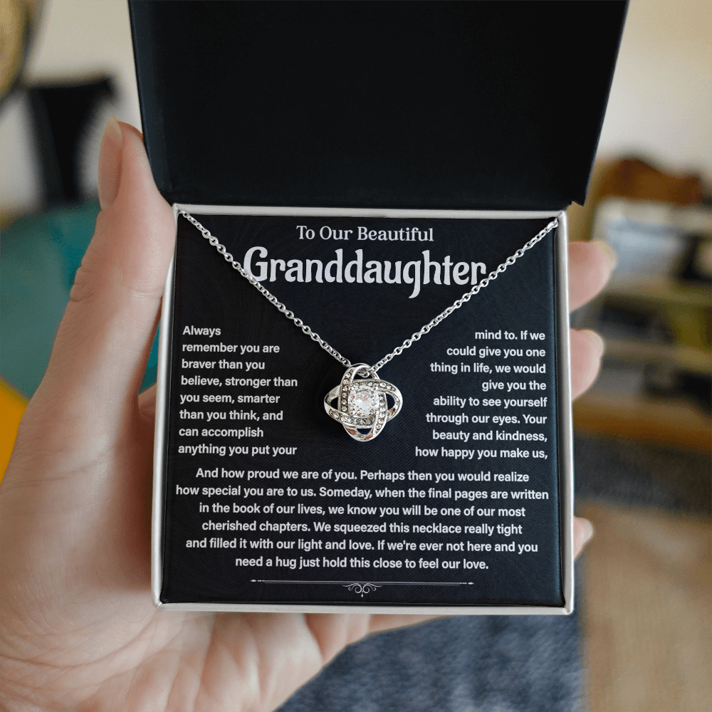 To my beautiful Granddaughter