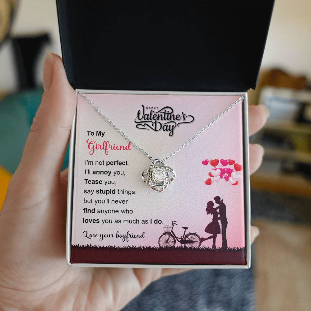 Funny Valentine’s Necklace for Girlfriend Gift