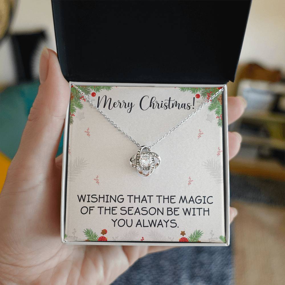 Merry Christmas Wishing That The Magic Of The Season Be With You Always.