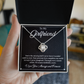 Faithful Love Necklace for Girlfriend with Message Card