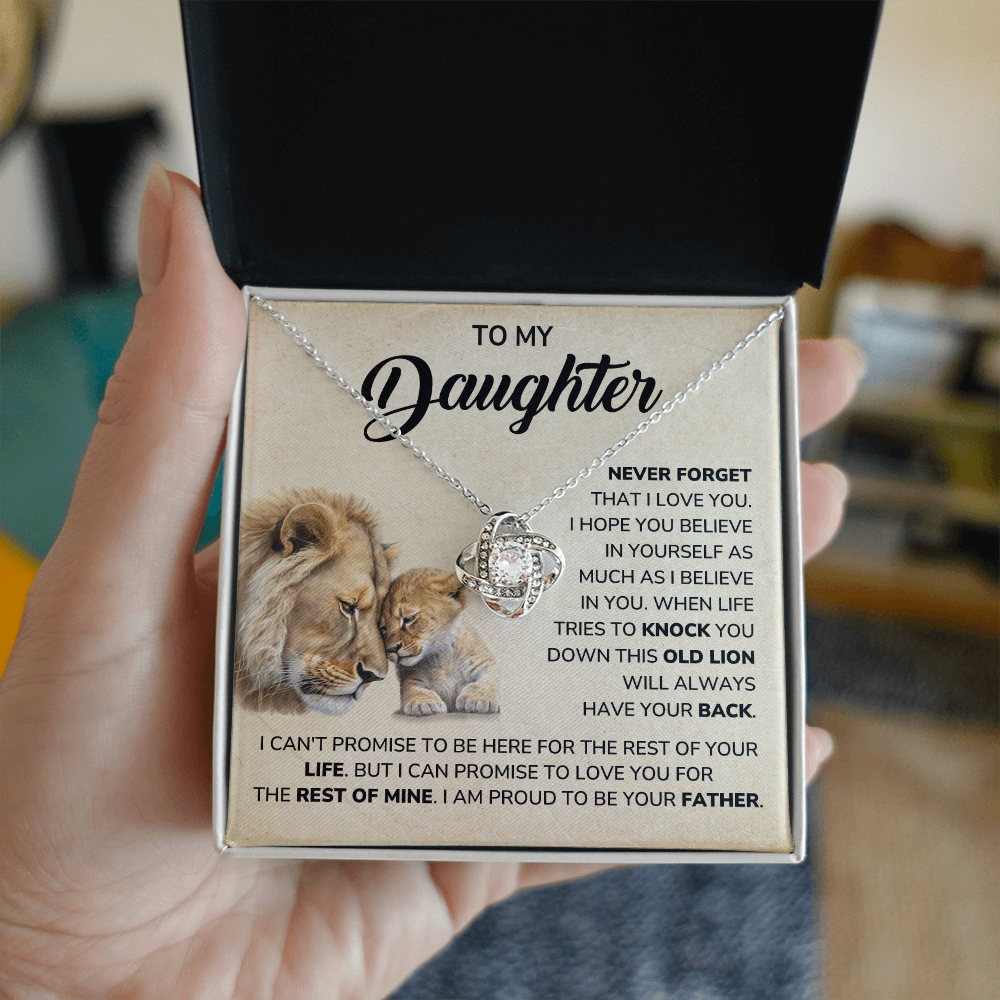 To My Daughter Gift From Dad With Sentimental Card