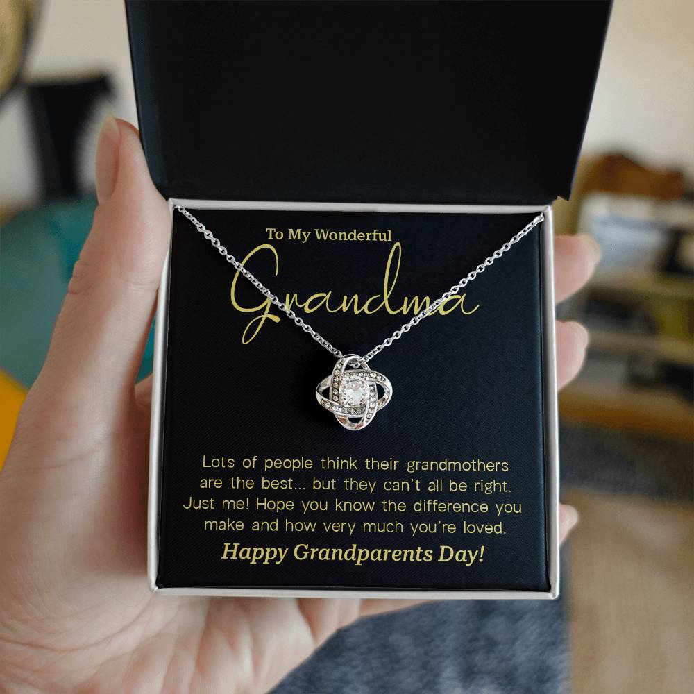 To My Wonderful Grandma Grandma Necklace Gift Grandparents Day Jewelry Sentimental Jewelry For Grandmother Jewelry Gift For Grandma Granddaughter To Grandma Gift Special Gift For Grandma Granddaughter Love Jewelry Jewelry For Grandma From Granddaughter