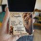 Gift for Daughter from Dad My Princess Jewelry with Heartfelt insert Card