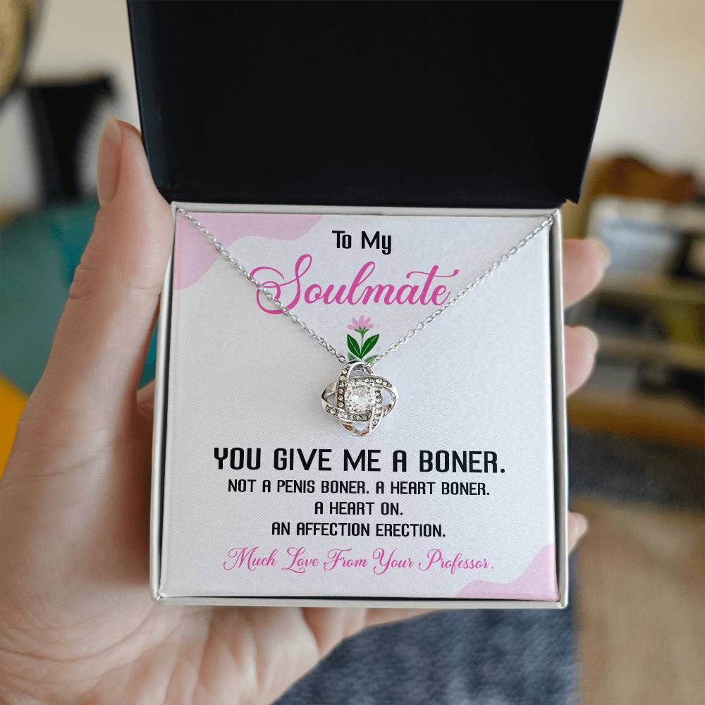 Funny Soulmate Necklace Gift from Professor