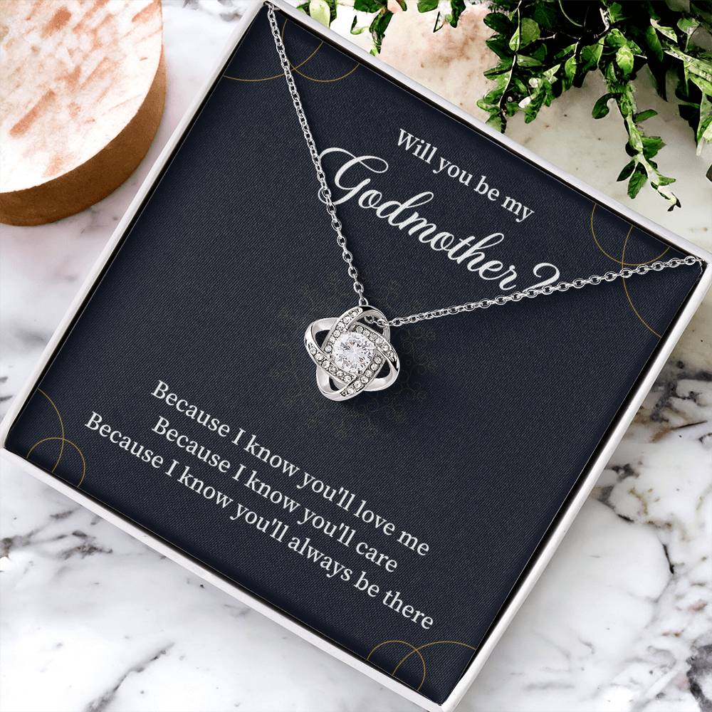 Will you be my Godmother Words Of Wisdom Necklace Strengthening Jewelry For Girls Godmother's Love Jewelry Cherished Goddaughter Necklace Adventurous Spirit Necklace Life Guidance Jewelry Uplifting Gift For Goddaughter Courageous Heart Necklace