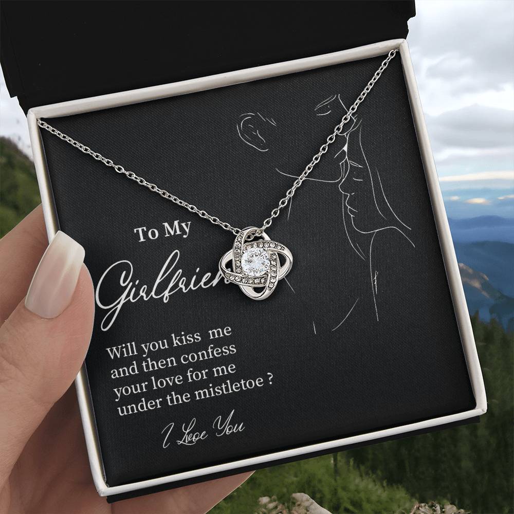 Christmas Gift for Girlfriend Necklace with Gift Set