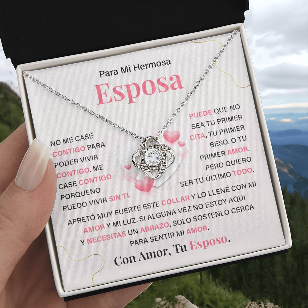 Collar para Esposa con Tarjeta de Amor de Esposo