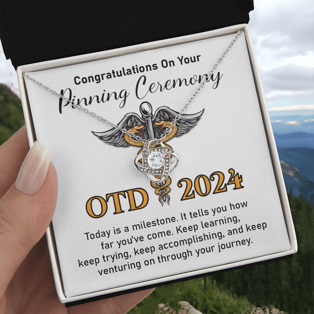 Congratulations On Your Otd 2024 Pinning Ceremony Necklace Otd 2024 Pinning Ceremony Necklace Pinning Ceremony Milestone Necklace Congratulations Pinning Ceremony Jewelry Otd 2024 Graduation Necklace Gift Necklace For Celebrating