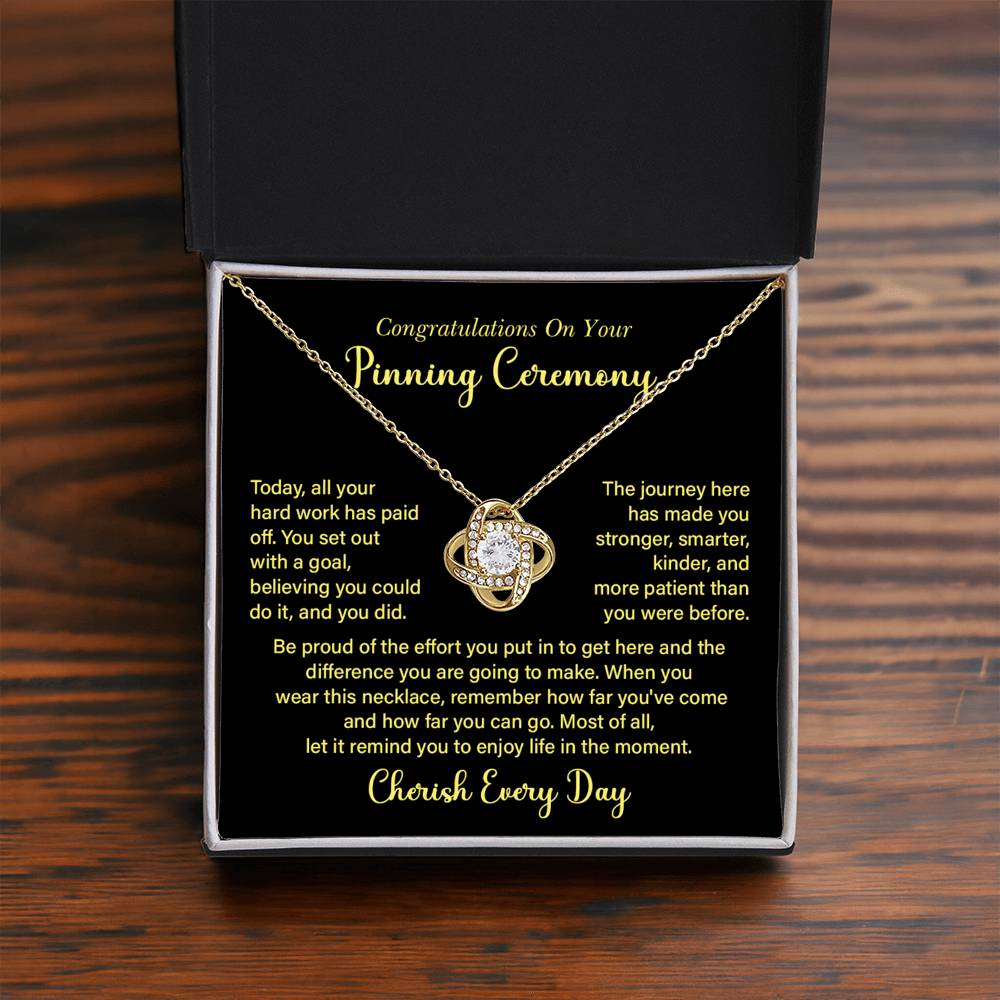 Congratulations On Your Pinning Ceremony Necklace Pinning Ceremony Necklace Gift Congratulations Pinning Ceremony Jewelry Journey Of Success Necklace Pinning Ceremony Milestone Necklace Necklace To Celebrate Hard Work Pinning Ceremony Keepsake Jewelry