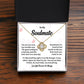 Soulmate Love Knot Necklace with Message Card & Gift Box