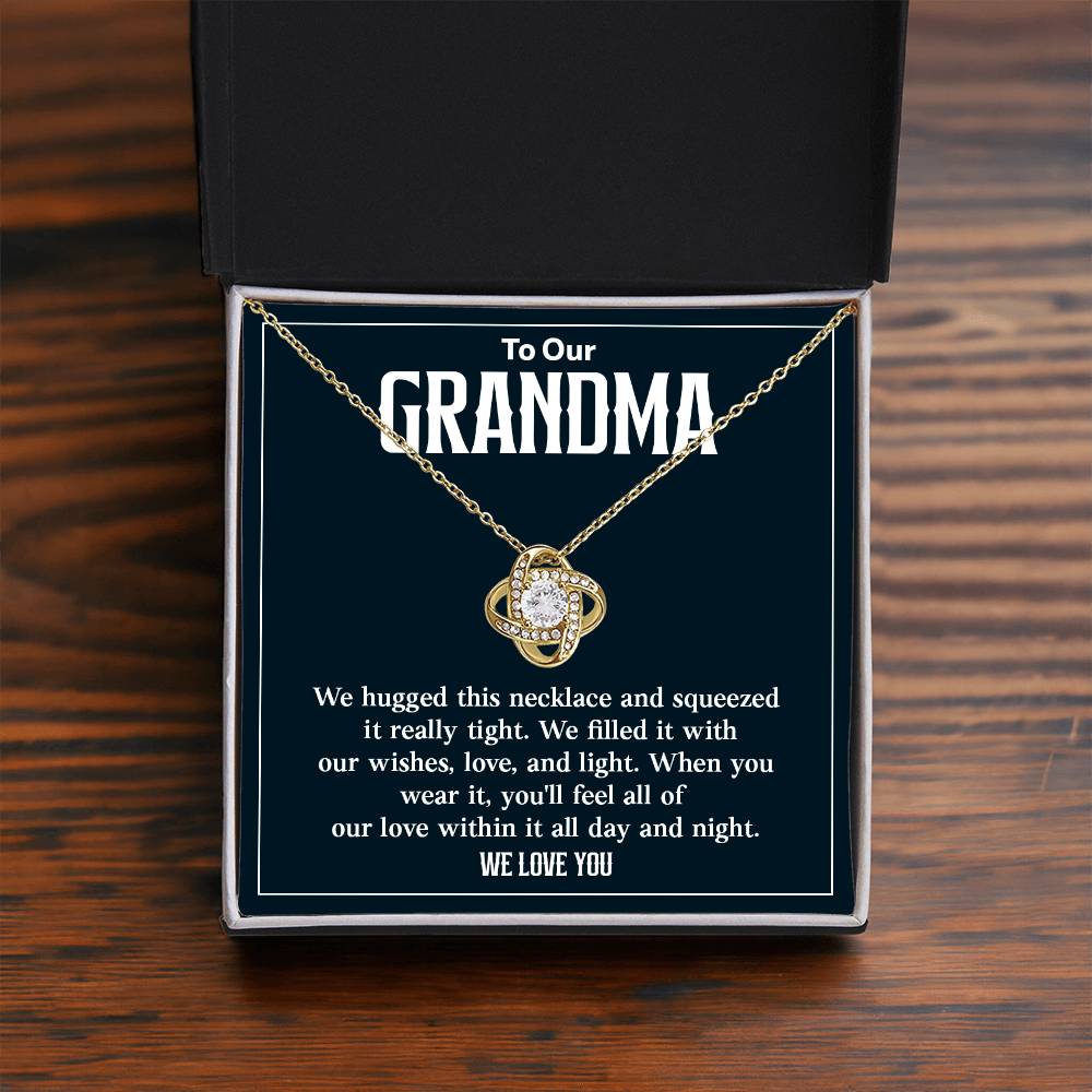 To Our Grandma Grandma Necklace Gift Heartfelt Gift For Grandma Sentimental Jewelry For Grandmother Emotional Necklace For Grandma Jewelry Gift For Grandma Grandchildren To Grandma Gift Special Gift For Grandma Meaningful Gift For Grandma