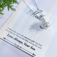 Mother Necklace Gift from Son with Heartfelt Message Card – Sweetest Gift for Mom