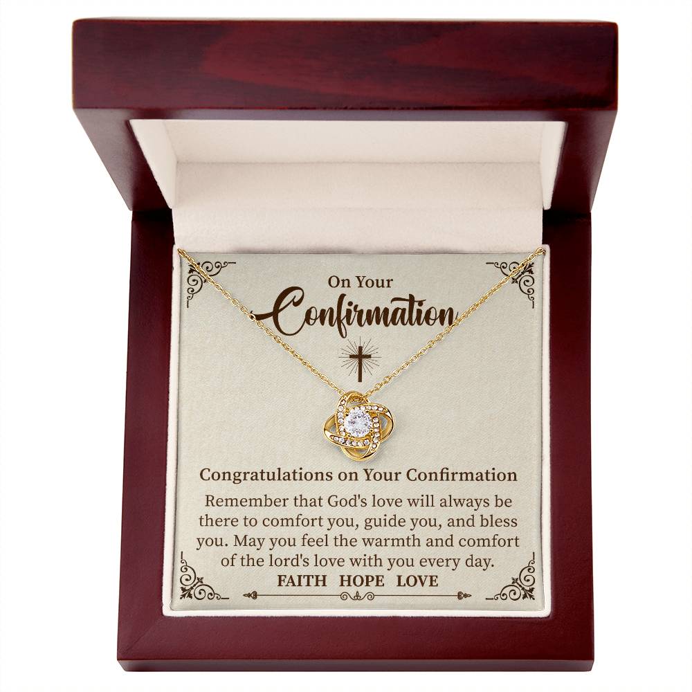 To My Confiramatin Necklace Gift