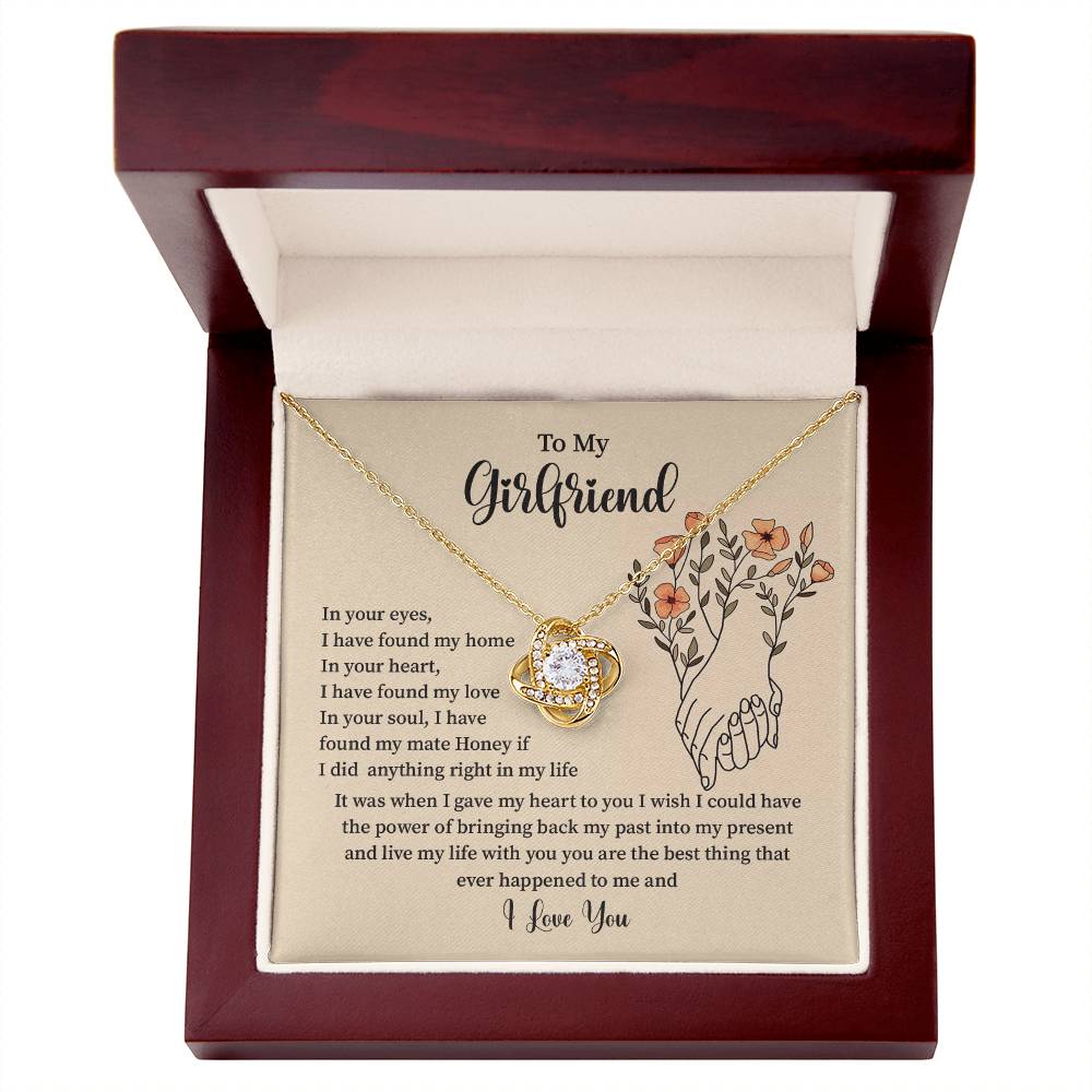 Romantic Gift Necklace for Girlfriend with Gift Box