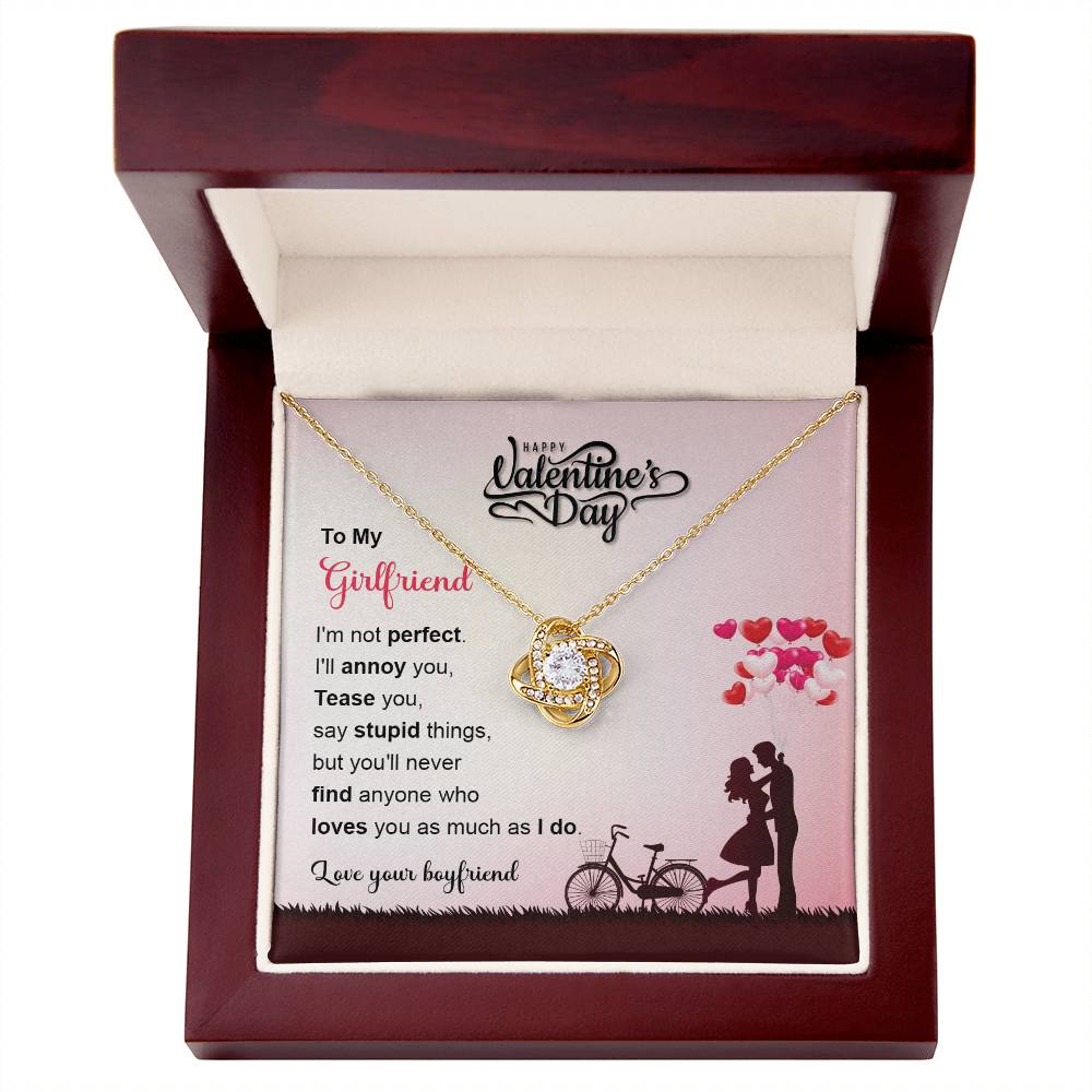 Funny Valentine’s Necklace for Girlfriend Gift