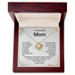 To My Beautiful Mom Necklace – Heartfelt Gift