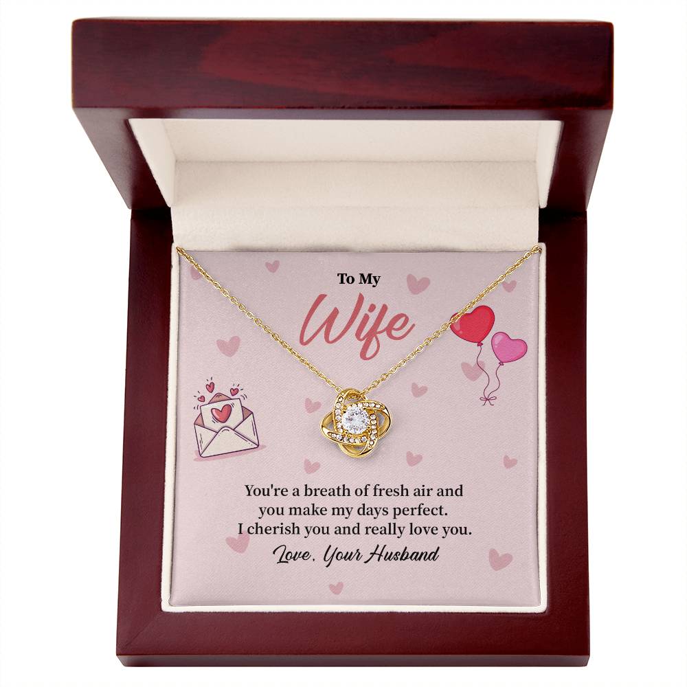Romantic Wife Necklace Gift from Husband Love Box