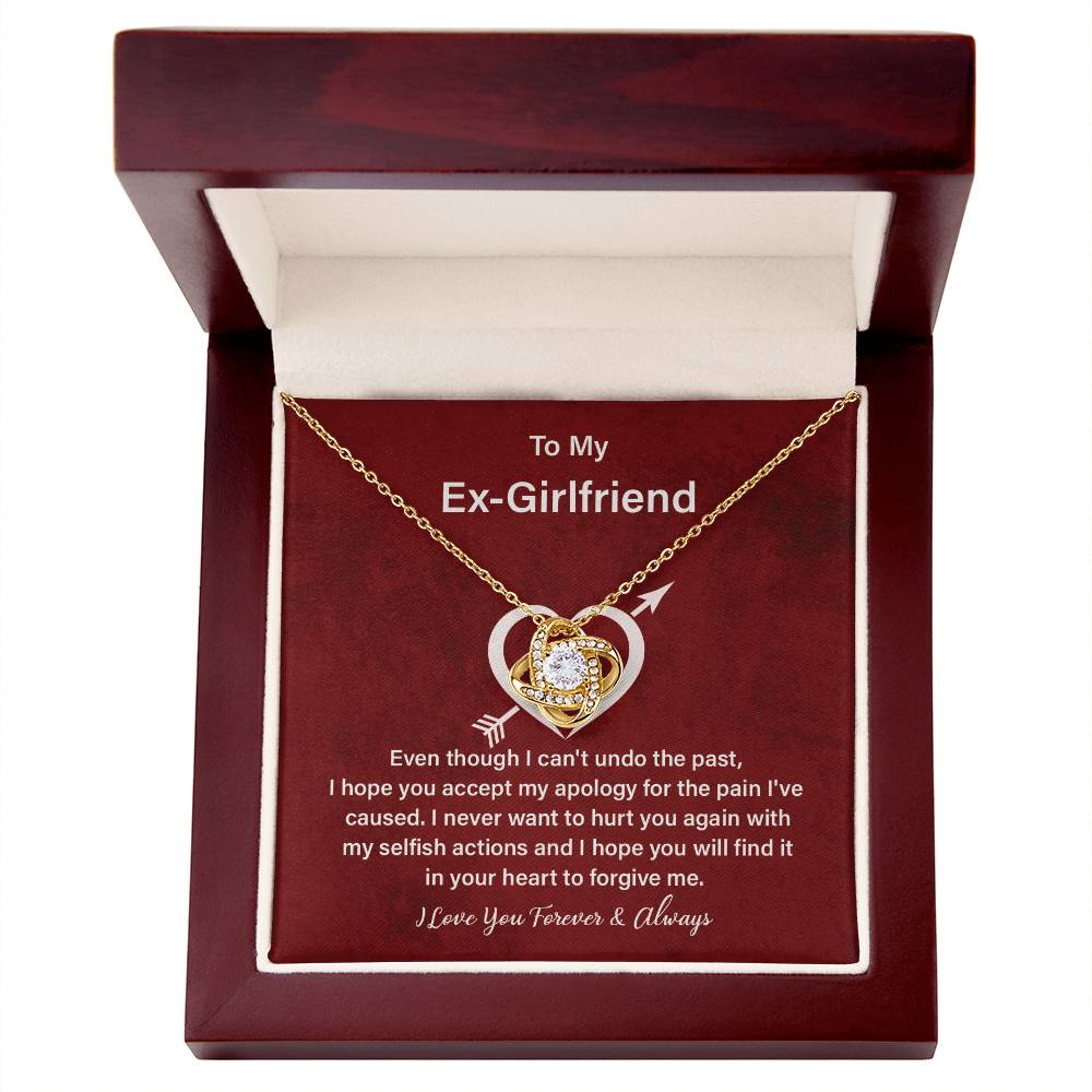 Apology Necklace Gift for Ex-Girlfriend with Gift Box