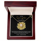 To My Daughter Necklace Sunshine Gift Box from Mom