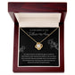 Father-in-Law Memorial Necklace with Gift Card