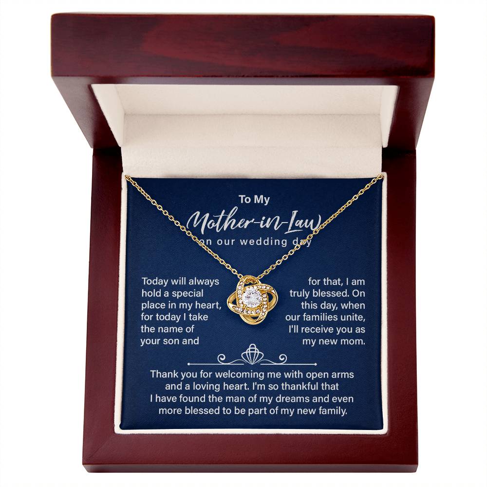 Mother-in-Law Gift from Bride – Wedding Day Card Box