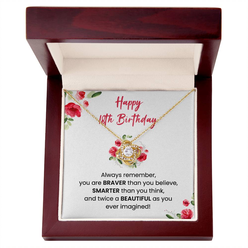Happy 18th Birthday - Celebrate Your Strength, Intelligence, And Beauty On This Special Day