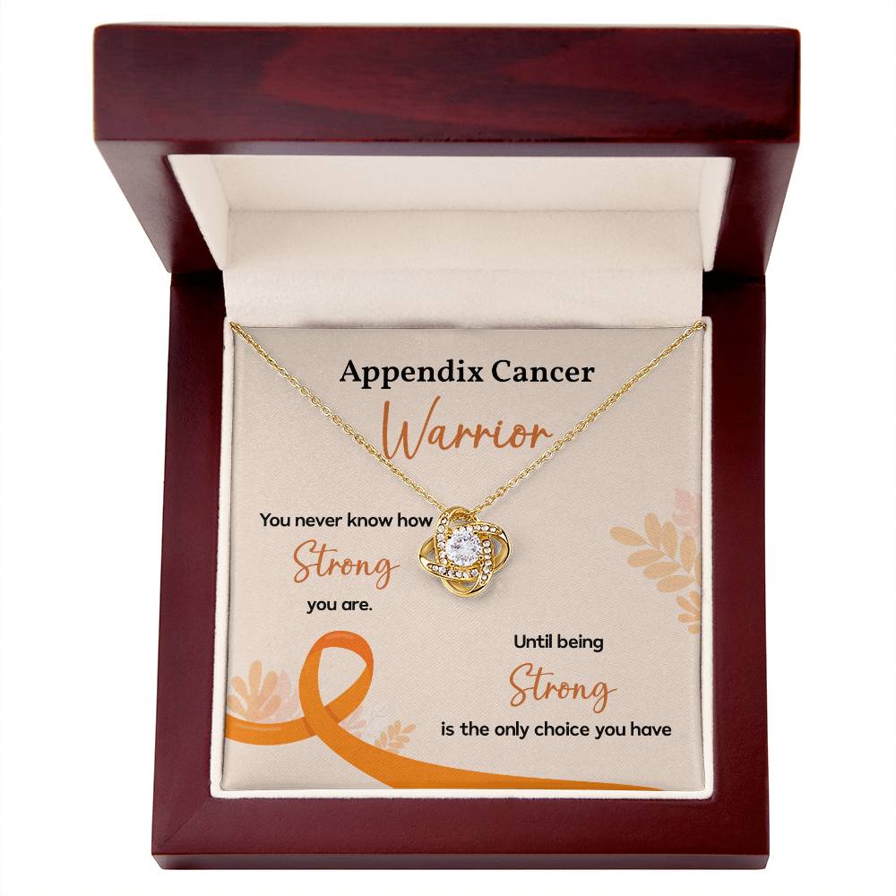 Appendix Cancer Warrior Gift with Message Card