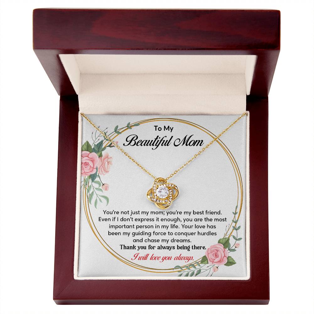 Gift for Mom from Daughter or Son with Message Card