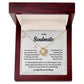 Soulmate Love Knot Necklace with Message Card & Gift Box