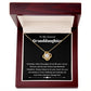 To My Dearest Granddaughter Necklace Gift – Forever in My Heart