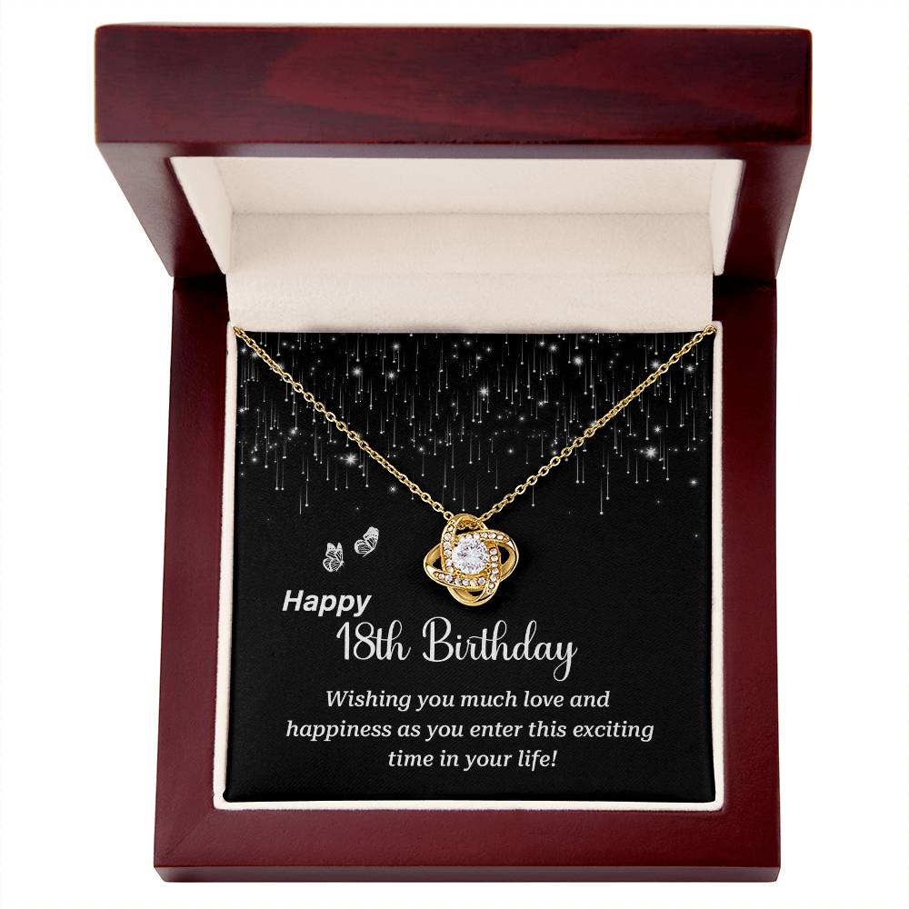 18th Birthday Necklace Gift for Her – Elegant Milestone Keepsake