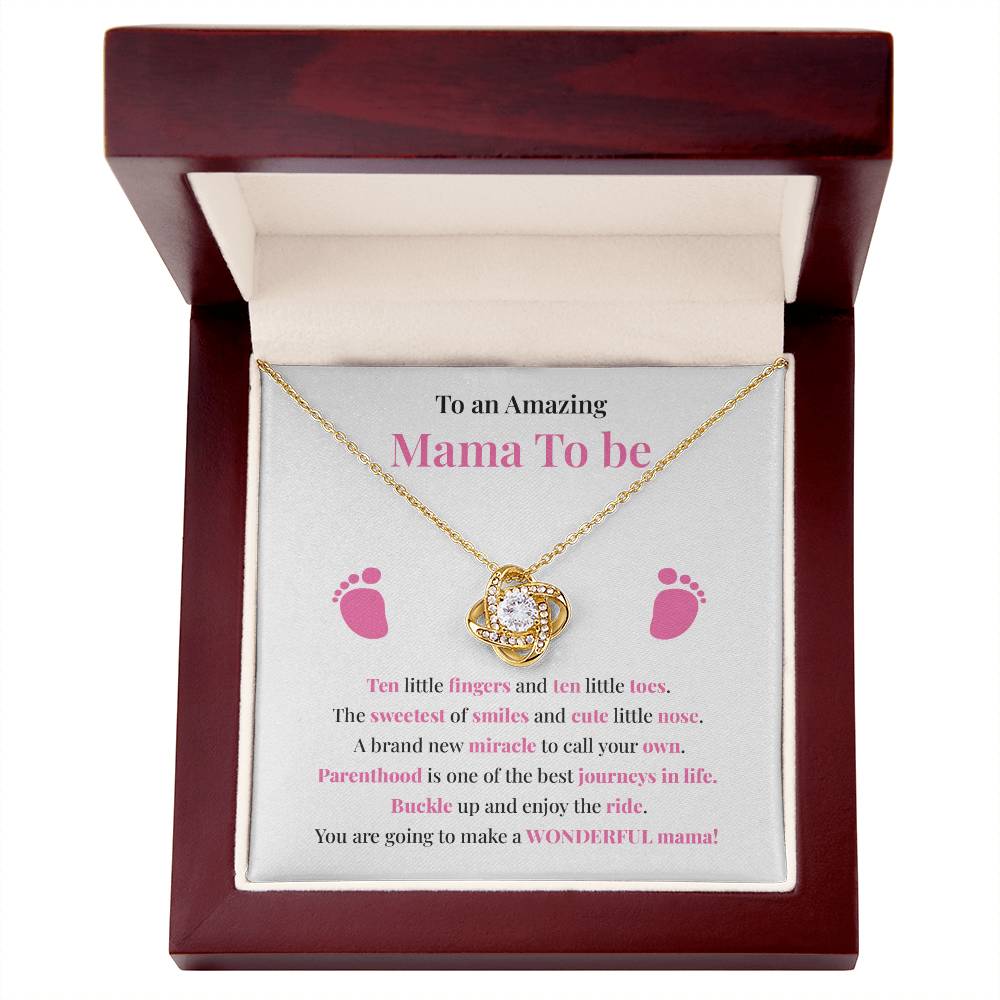 Mama To Be Necklace Gift for Expecting Mom
