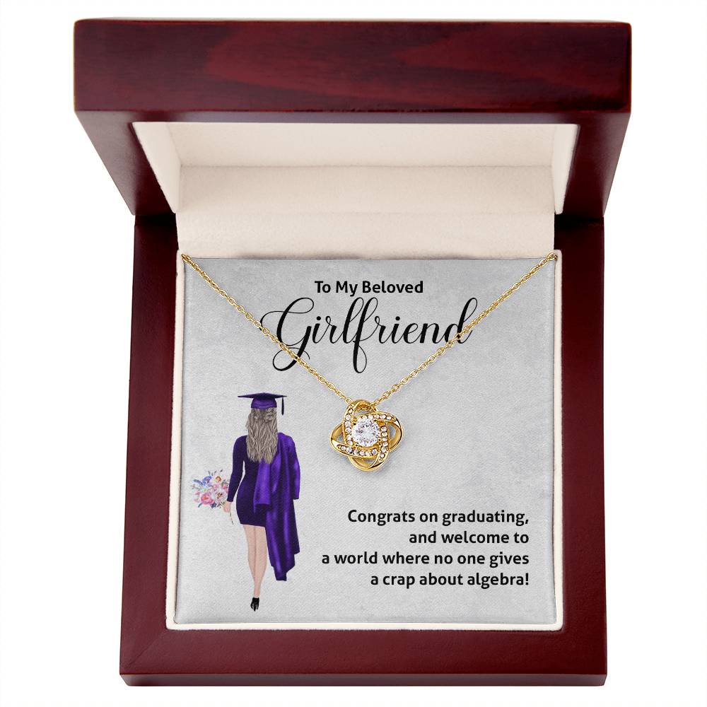 Funny Graduation Necklace Gift for Girlfriend