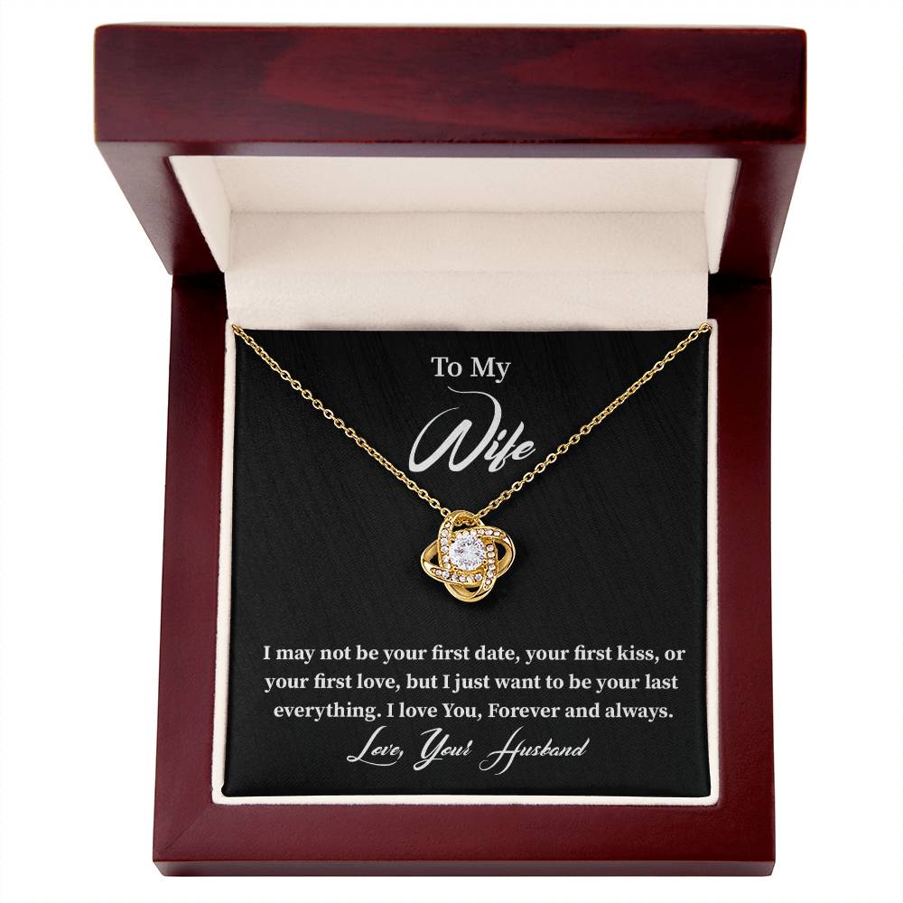 Wife Necklace Gift from Husband with Card & Gift Box