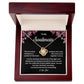 Soulmate Love Knot Necklace with Message Card & Gift Box