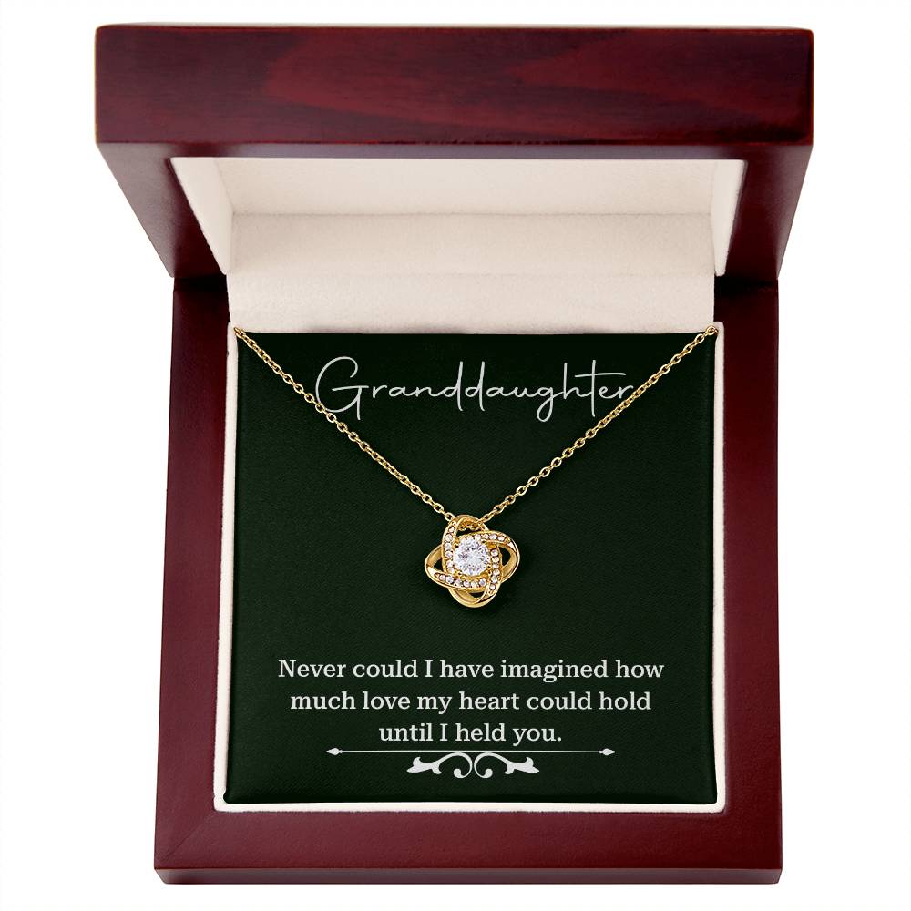 Granddaughter Gift with Message Card – Elegant Keepsake Necklace