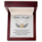 Mother & Daughter Necklace Gift – Wings of Love Keepsake Card