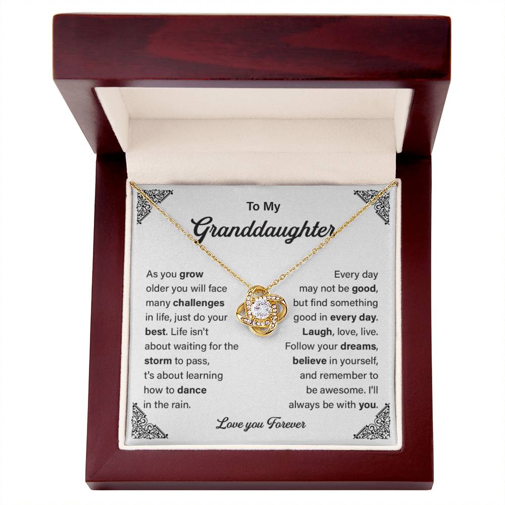Granddaughter Necklace Gift – Love You Forever