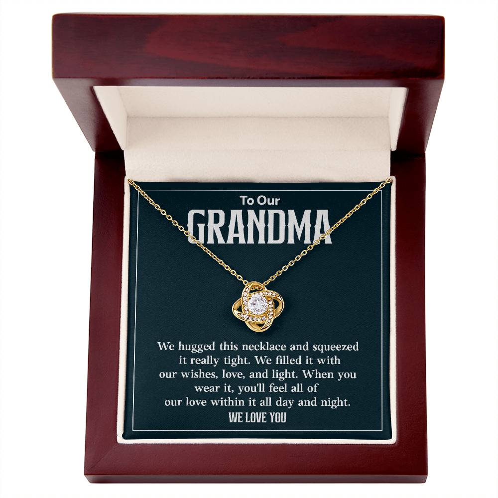 To Our Grandma Grandma Necklace Gift Heartfelt Gift For Grandma Sentimental Jewelry For Grandmother Emotional Necklace For Grandma Jewelry Gift For Grandma Grandchildren To Grandma Gift Special Gift For Grandma Meaningful Gift For Grandma